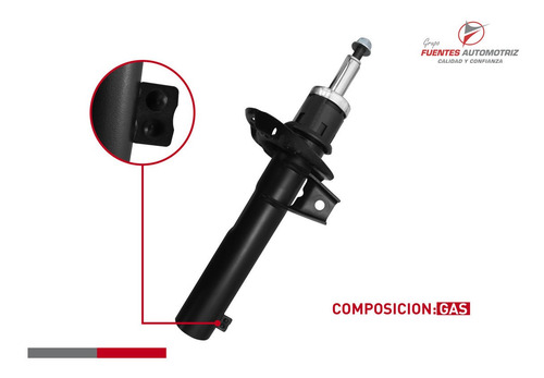 Amortiguador Gas Delantero Izquierdo Vw Passat 2006 2007