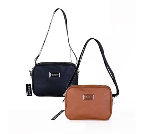 Bandolera Pu Mini Semi Rigida Barbara Bags Xu599 Maple