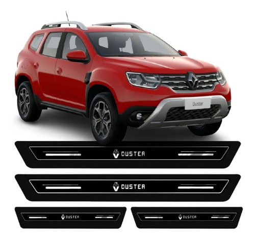 Soleira Adesiva Protetor Porta Renault Duster 2012 A 2021
