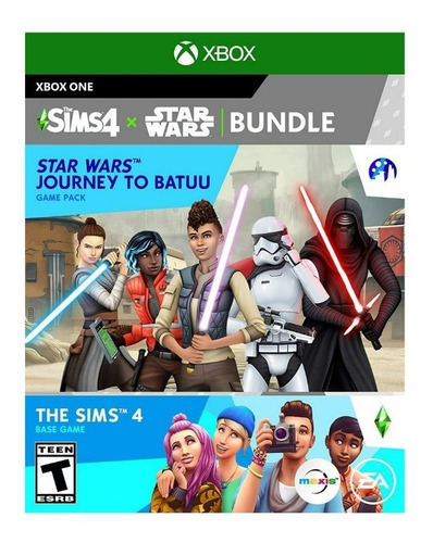 The Sims 4 + Star Wars Journey To Batu Mídia Física Xbox One
