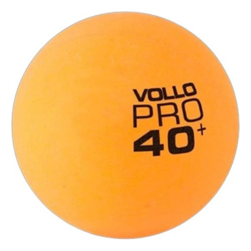 5 Bolinhas Ping Pong Treino De Tenis De Mesa Vollo 40mm