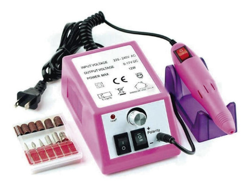 Torno Pulidor Profesional De Uñas 20000 Rpm + Juego De Punta