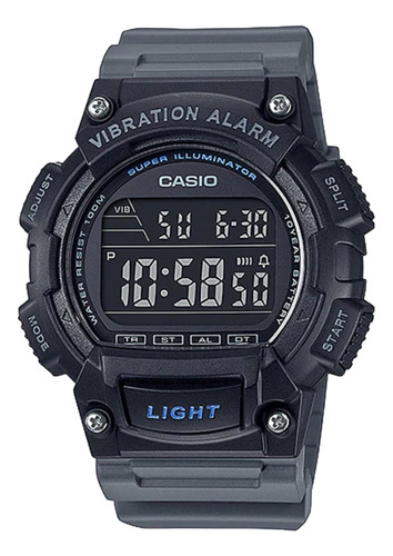 Relógio Casio Masculino Digital Standard W-736h-8bvdf-sc