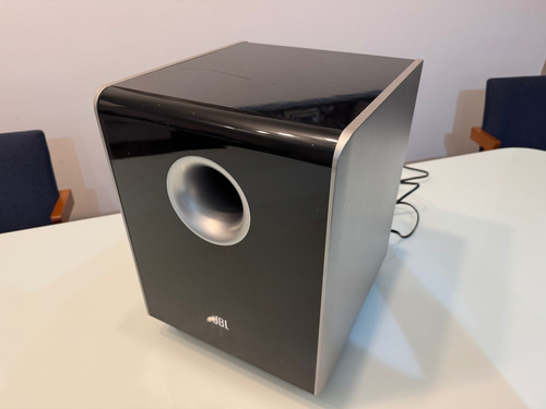 Subwoofer Ativo Jbl Cs80sub Preto (Usado)