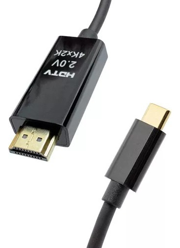 Cabo Usb 3.0 Tipo C P/ Hdmi 2.0 4k 60hz S8 S9 Note 8