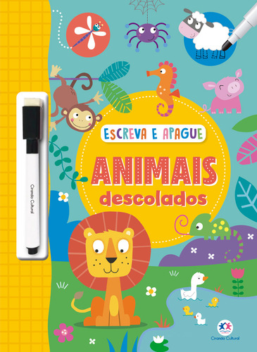 Escreva E Apague: Escreva E Apague Com Caneta, De Paloma Blanca Alves. Escreva E Apague, Vol. 1. Editorial Ciranda Cultural, Tapa Mole, Edición 1 En Português, 2022