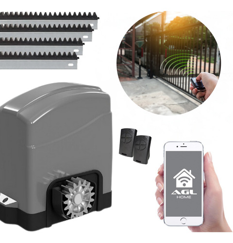 Motor Eletrônico Dz Wifi Appvia Celular 6 Metros Cremalheira