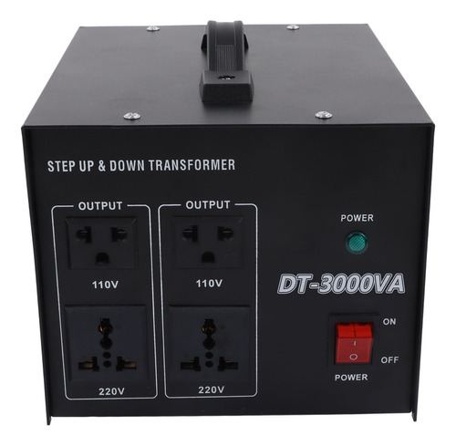Transformador De 3000w Convertidor De Voltaje 110-220v