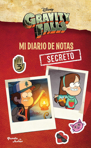 Gravity Falls. Mi diario de notas secreto, de Disney. Serie Disney Editorial Planeta Infantil México, tapa blanda en español, 2019