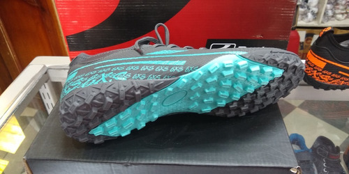Imagen 5 de 10 de Zapatos Pupillos West Originales Duraderos Gray Futbol