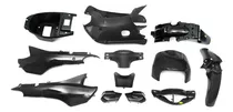 Comprar Kit Plásticos Gilera Tuning 110 Negro 11 Piezas En Msp