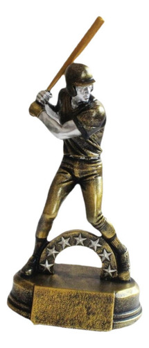 . Troféu De Rebatedor De Beisebol, Estátua De Crianças Com