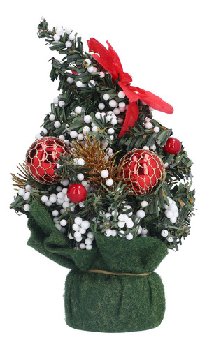 Mini Árbol De Navidad Artificial, Exquisito, Bonito Y Brilla