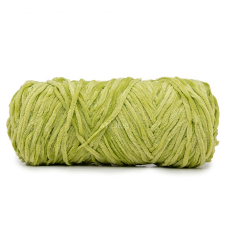 Imagen 4 de 6 de Lanas Chenille Plush Finito Ovillo X 100 Gramos