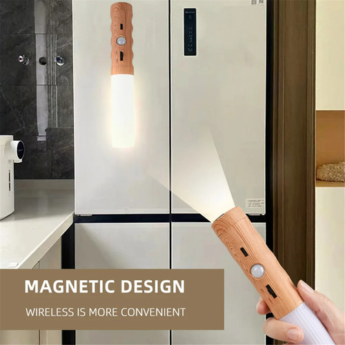Luz De Pared Magnética Con Sensor De Movimiento Led 3 En 1,