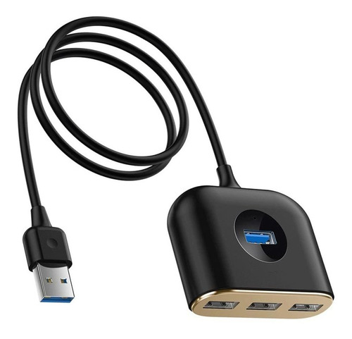 Mzlxdedian Hub Usb 4 Puerto 3.0 Dato Divisor Carga Para Pc :