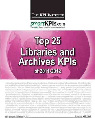 Top 25 Libraries And Archives Kpis Of 2011-2012 - The Kpi...