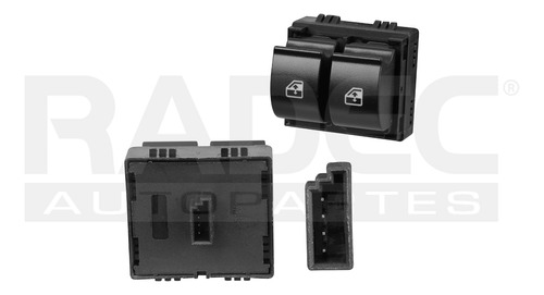 Control Cristal Dodge Ram 700 2015 - 2020 4 Pin Alta Calidad