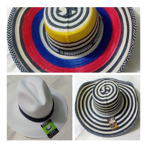 Sombreros Tipicos Colombianos Para Niños Y Adultos