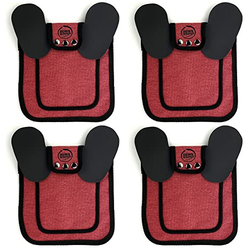 Juego De 4 Protectores Gallinas Premium Correas Ajustab...