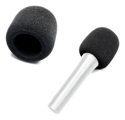 Espuma Anti Puff P/ Microfones Com Fio E Sem Fio / Camisinha