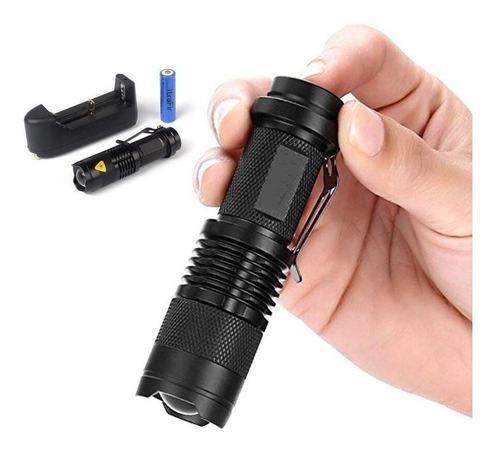 Linterna Led 1800 Lumens Táctica Recargable