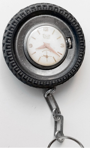 Antiguo Reloj Cuerda Ticin Agip F1 43 Mm Año 50/60 Adelanta