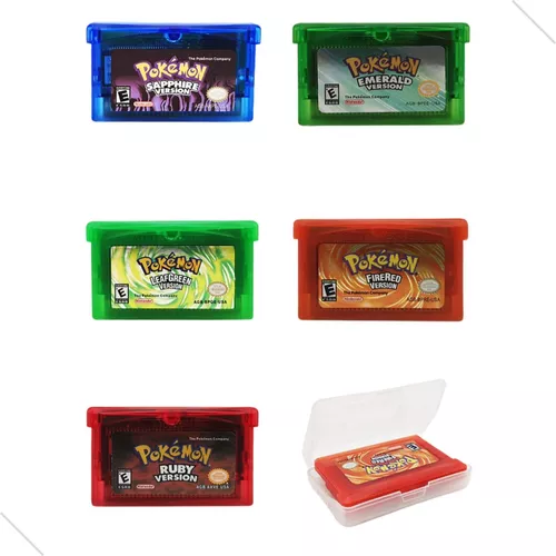 Cartucho Fita Pokemon FireRed em ( PORTUGUÊS ) Game boy advance Gba / Nds -  Escorrega o Preço