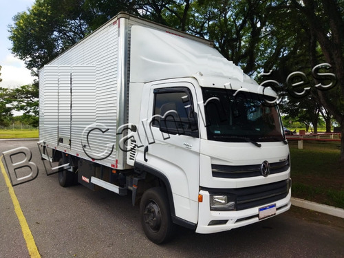 Vw 11-180, Ano 2023, Baú De Alumínio, Piso Chapa