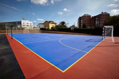 Piso Para Canchas Deportivas, Top Deportivo, Acrílico, Epoxi