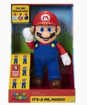 Comprar Muñeco Súper Mario Nintendo Its Me Mario! 30cm Parlante