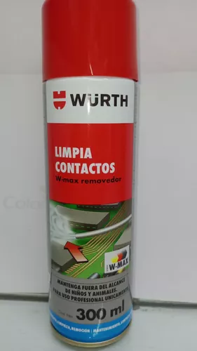 LIMPIADOR CONTACTOS ELÉCTRICOS WÜRTH – Comercial Aurora