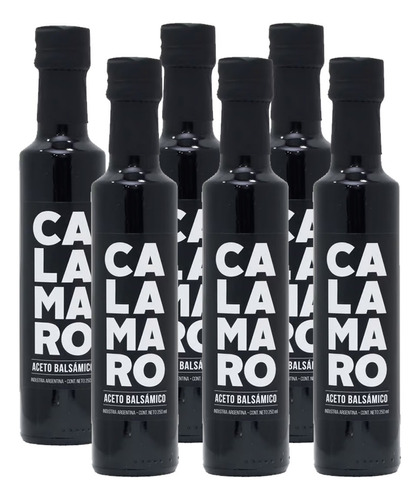 Combo 6 Botellas Aceto Balsamico Laur Calamaro Arbequina 250