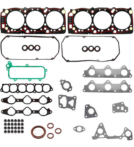 Jogo Junta Montero Pajero 3.0 V6 24v 2000/01 Retentor