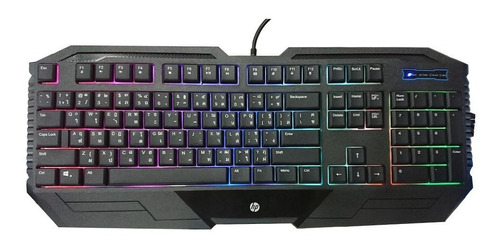 Teclado Gamer Hp Retroiluminado (rgb) K110