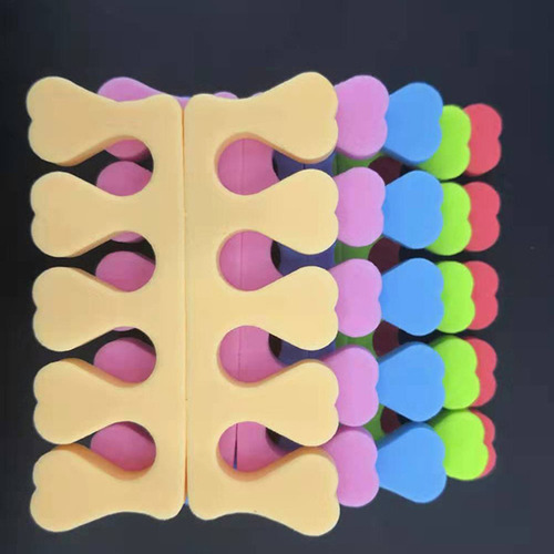 A Esponja Suave Separadora De Dedos Para Uñas Y Pedicura,