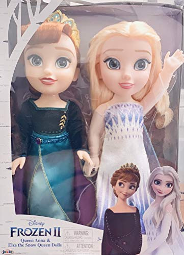 Disneyfrozenii -queen Anna &amp; Else The Snow Queen Dolls