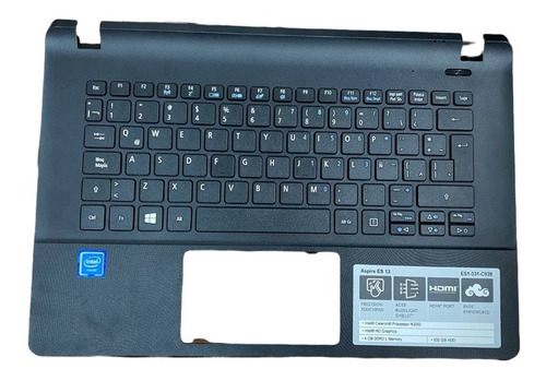 Teclado Acer Aspire Es1-331  Aspire Es1-311 Con Topcase