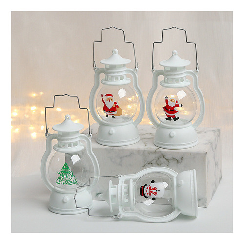 Q Adornos Decorativos De Luz Nocturna Portátil Navideña 4