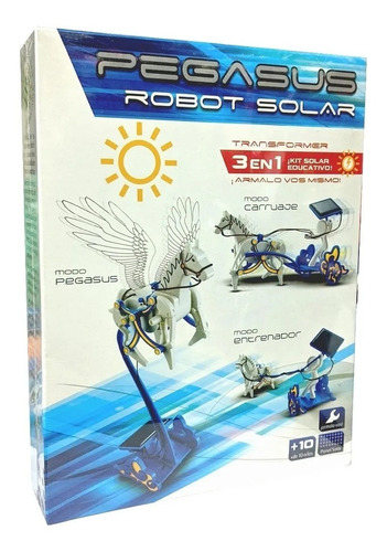 Kit Solar Educativo 3 En 1 Robot Solar Ciencias Para Todos 