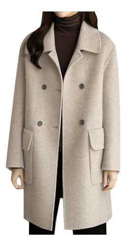 Parka Cortavientos Larga Y Cálida Para Mujer, Para Mujer