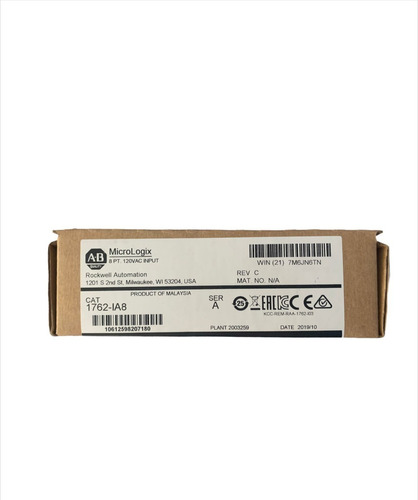 Allen Bradley 1762-ia8 Micrologix Input Module