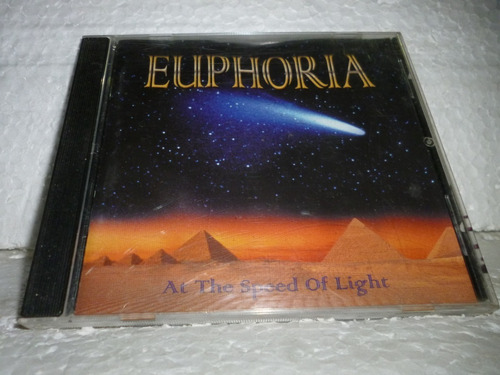 Cd Euphoria - At The Speed Of Light Raro 1999 Importado