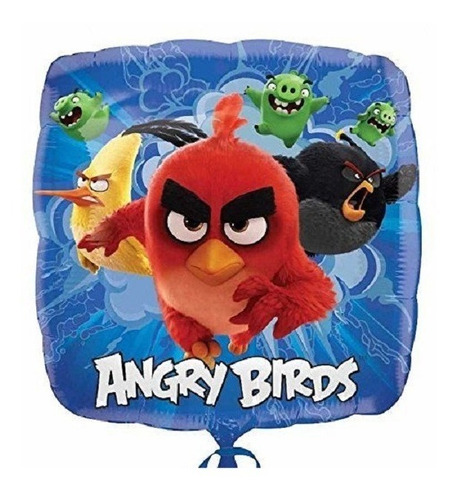 4 Globos Angry Birds Movie Amigos Met 18 Fiesta Decoracion