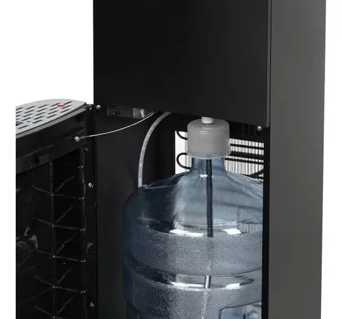 Dispensador de agua de 5 galones, dispensador de agua fría y caliente para  botella de 5 galones con bloqueo de seguridad para niños, bandeja de goteo