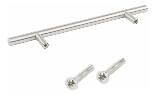Manija Tirador Barral Acero Inoxi. Hogar 128 Mm Mundo Cima