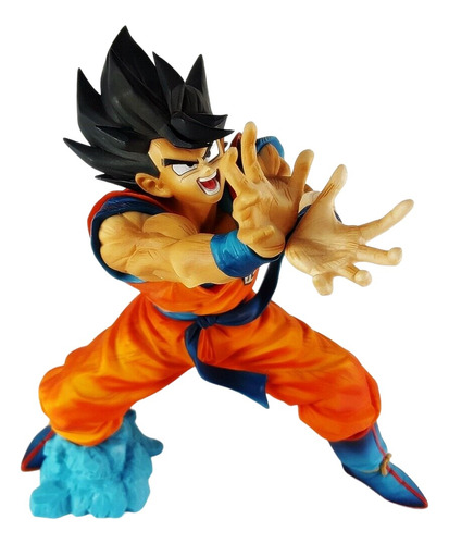 Figura Goku Común Kame Ha Loose Dragon Ball 
