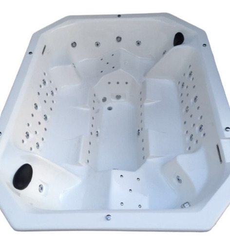 Spa Vancouver 2,90x2,20x1,00 Com Aquecedor E Cromo 2 Pontos