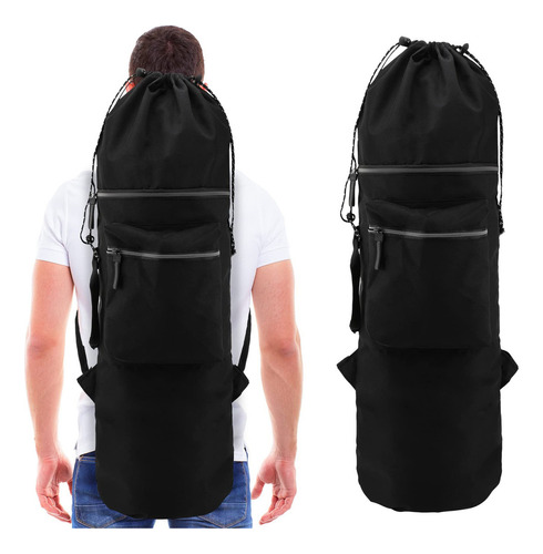 Bolsa De Monopatín Para Hombre, A Prueba De Agua, Mochila .