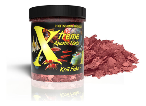 Xtreme Krill Flakes - Alimento Superior Para Peces De Agua D